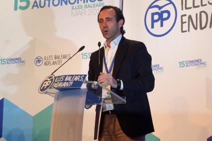 José Ramón Bauzá intervé en el XVè Congrés autonòmic del PP.