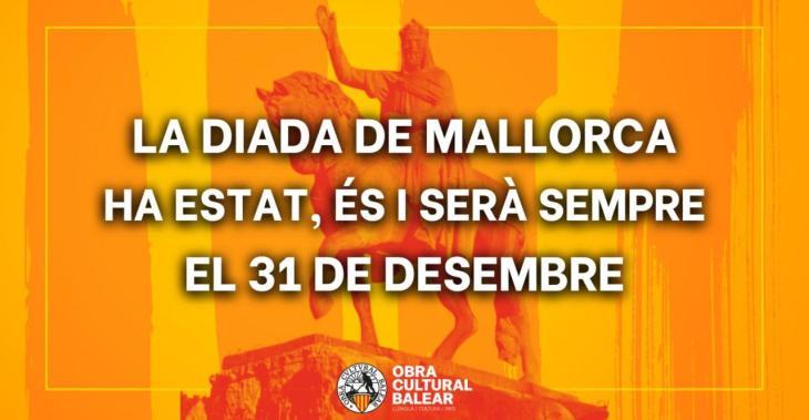 L’OCB promou una recollida de signatures de suport al 31 de desembre com a Diada de Mallorca