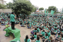 Imatge d'arxiu d'una de les protestes del col·lectiu de docents. 