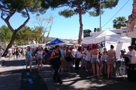 Centenars de persones han assitit a la celebració del Dia d'Europa a Calvià.