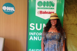  Amàlia Garrigós als estudis d'Ona Mediterrània.