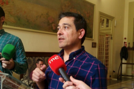 El portaveu de MÉS per Menorca, Nel Martí.