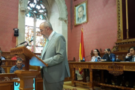 El president del Consell, Miquel Ensenyat.