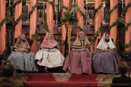 Solemne investidura de LLucia Bibiloni i Catalina Arbona com Valentes Dones