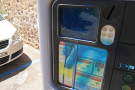 Les màquines han quedat temporalment inservibles. La reparació ja ha costat 3000 euros.