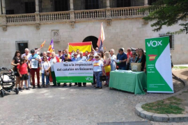  Fracassa la 'concentració' contra el català a Palma