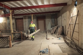 Actuació de neteja per evitar que el Defensora es segueixi degradant