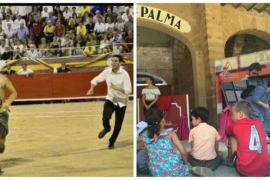 Protesta antitaurina enmig d'un desproporcionat desplegament policial