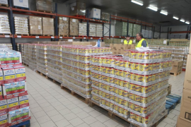 El Banc d'Aliments recull donacions de menjar