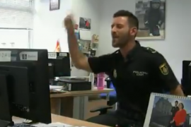 [VÍDEO] Enrenou a la Policia Nacional