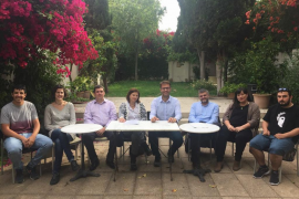 Avançam organitza una concentració a l'aeroport de Palma sota el lema «Aquí volem decidir»