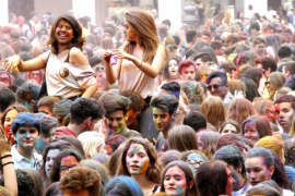 Les festes 'holi' poden ocasionar problemes respiratoris