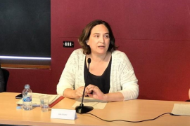 Colau expressa a Noguera la seva il·lusió perquè Palma se sumi als «municipis pel canvi»