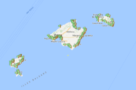 Un mapa interactiu permet consultar la qualitat de les aigües de les Balears