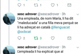 Tracten de «maleducada» una nina per xerrar català en un Burger King de Palma