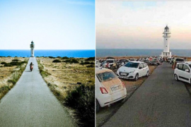 Terraferida torna a denunciar la massificació a Formentera