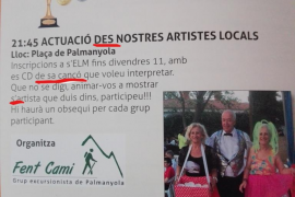 Gonellisme en el programa de festes de Palmanyola 