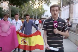 Màxima tensió a les portes de la Plaça de toros de Palma