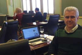 Josep Melià, diputat d’El Pi. ha assegurat que la 'turismefòbia' és un problema que «pot anar a més».