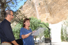 Barceló i Armengol durant la seva compareixença.