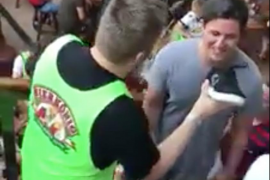 [VÍDEO] Beure cervesa d’una sabata: nou entreteniment a s’Arenal