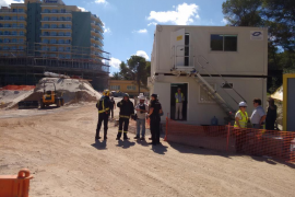 Moren dos treballadors en l'esfondrament d'un edifici en obres a l'Arenal