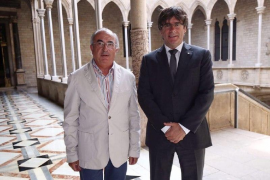Reunió entre Puigdemont i Cristòfol Soler