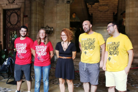 Arriba la batalla d'aigua entre Canamunt i Canavall a Ciutat