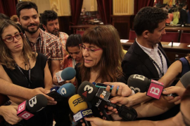 La portaveu de Podem, Laura Camargo, en una imatge d'arxiu.