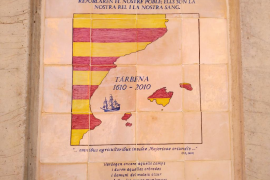 Mariu Verdú. Monument en commemoració de la repoblació mallorquina a Tàrbena