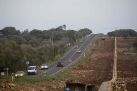 El Consell de Menorca reprèn les obres de la carretera entre Alaior i Maó
