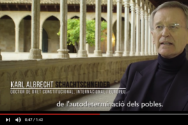 [VÍDEO] 'L'autodeterminació damunt la taula', disponible a YouTube