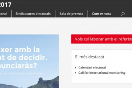 La Guàrdia Civil tanca la web del referèndum i se n'obre una de nova