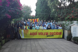 Can Alcover acull un acte multitudinari per donar suport al referèndum 