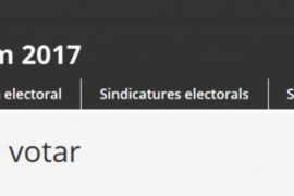 El TSJC ordena deshabilitar la web que diu on es pot votar l’1-O