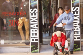 Els comerciants mostren el seu desencís davant el resultat de les primeres setmanes de rebaixes.