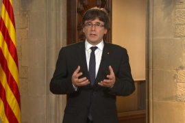Carles Puigdemont envia un missatge de «pau, serenor i fermesa»