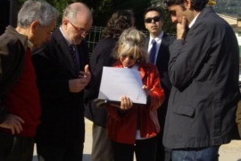 Barbara Galmés visita les obres de ca les Ànimes