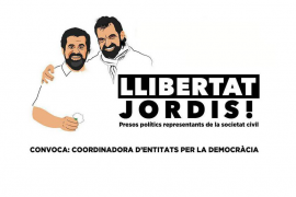 Concentració silenciosa a Palma per la llibertat de Cuixart i Sànchez