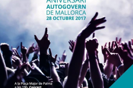 Palma celebra aquest dissabte el 40è aniversari d'autogovern de Mallorca