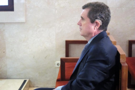 L'expresident del Govern, Jaume Matas, assegut en el banc dels acusats.