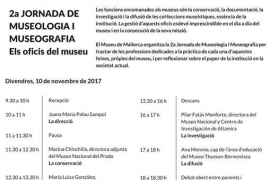 Aquest divendres se celebra la II Jornada de Museologia al Museu de Mallorca