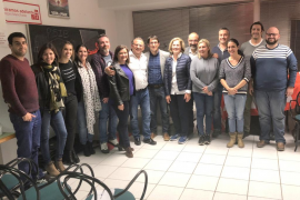 Alfonso Rodríguez amb el nou equip del PSIB calvianer.
