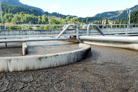 Imatge d'una depuradora de Mallorca.