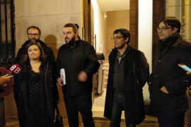 Reunió MÉS i PSIB celebrada aquest divendres. Aquest dissabte de matí la reunió ha continuat.