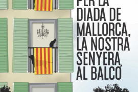 Cartell de la campanya de l'Assemblea Sobiranista de Mallorca.