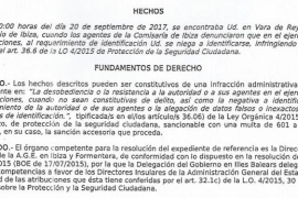 Sancionen eivissencs que participaren a les mobilitzacions per la democràcia