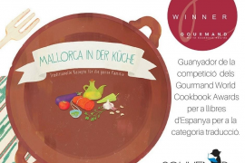 El llibre 'Mallorca a la cuina' ha estat guardonat amb un premi internacional 