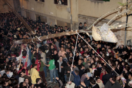 Pollença no viurà enguany el tradicional gall al pi per Sant Antoni