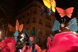 Els Reis d'Orient arriben a Palma carregats d'il·lusió i fantasia 